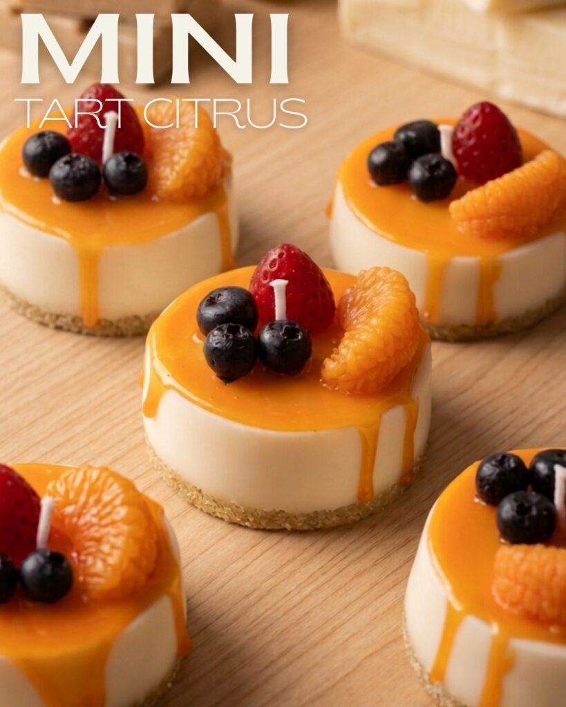 Vela Artesanal Mini Tart Citrus Cera De Soya Gourmet ANAVRIN 819x1024