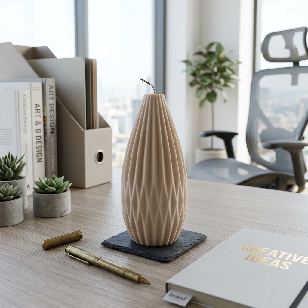 Vela Decorativa Gota con Punta Larga - ANAVRIN vela artesanal minimalista anavrin ii